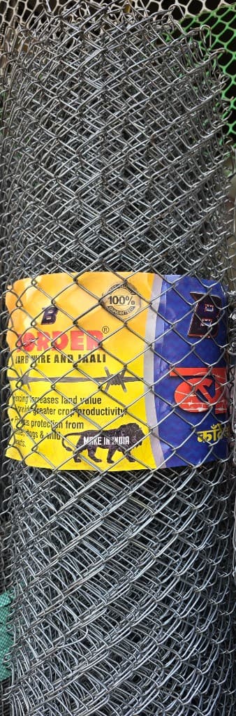 Border Chain link fencing (jali)