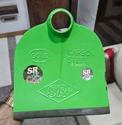 SR hoe (faurdha) — carbon steel hoe blades in blue, orange, red, green thumbnail