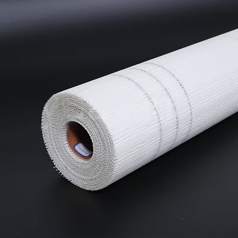 Fibermesh – Fiberglass reinforcement mesh for plaster, render, and construction; crack resistance.