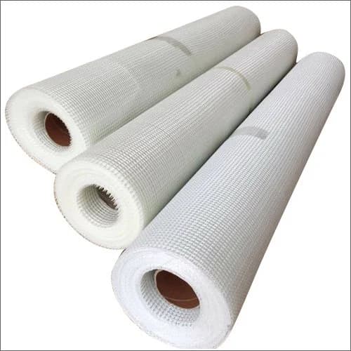 Fibermesh – Fiberglass reinforcement mesh for plaster, render, and construction; crack resistance.