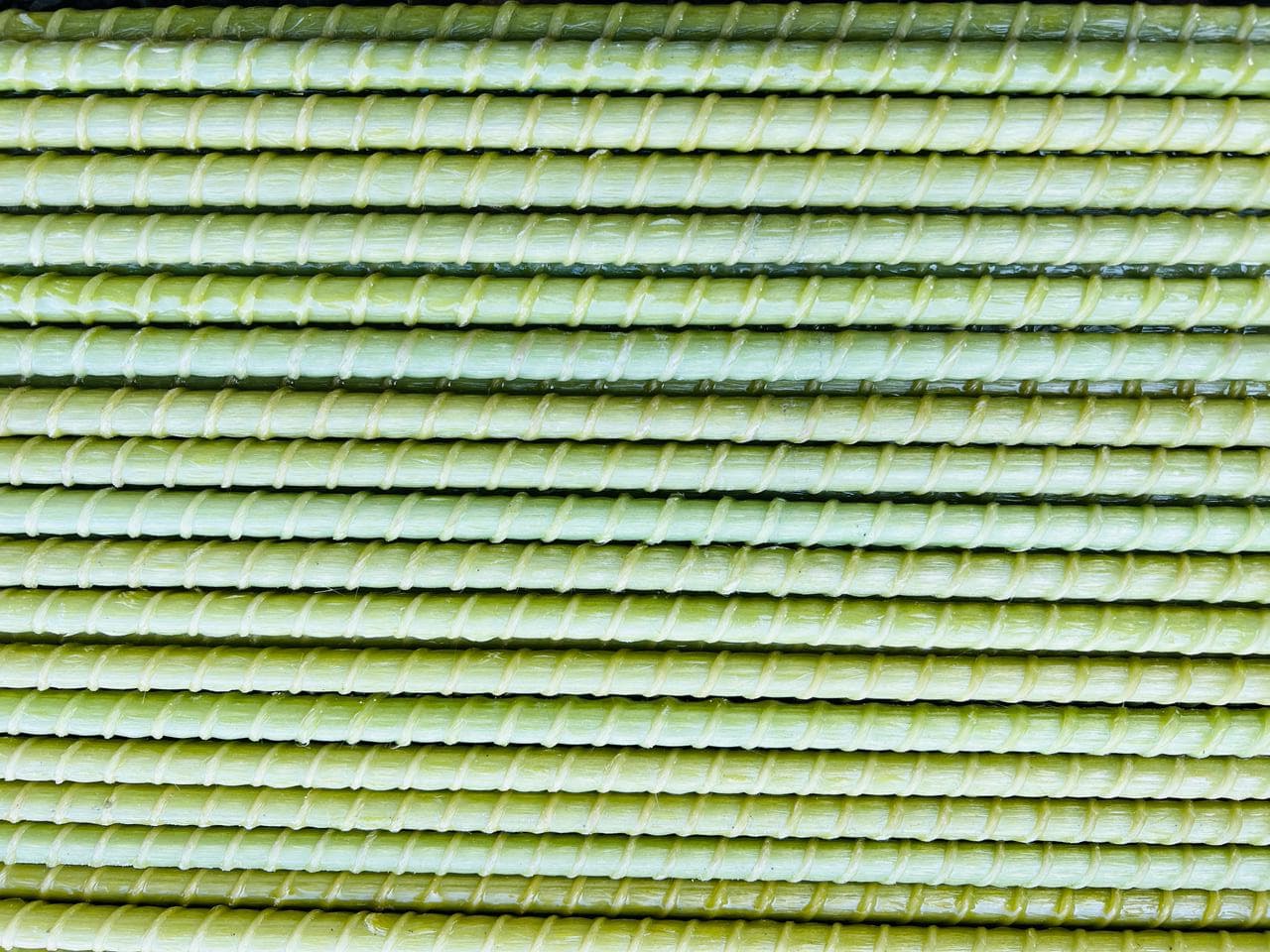 FRP Bars – Fiber Reinforced Polymer bars for concrete reinforcement; used for fencing & construction.