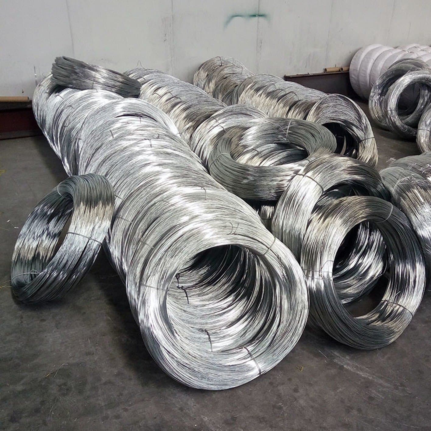 GI wire coils