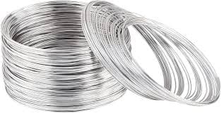 Coil of galvanized iron wire