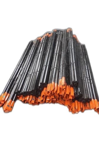 SR crowbar — black shaft with orange tip, heavy-duty digging and prying bars