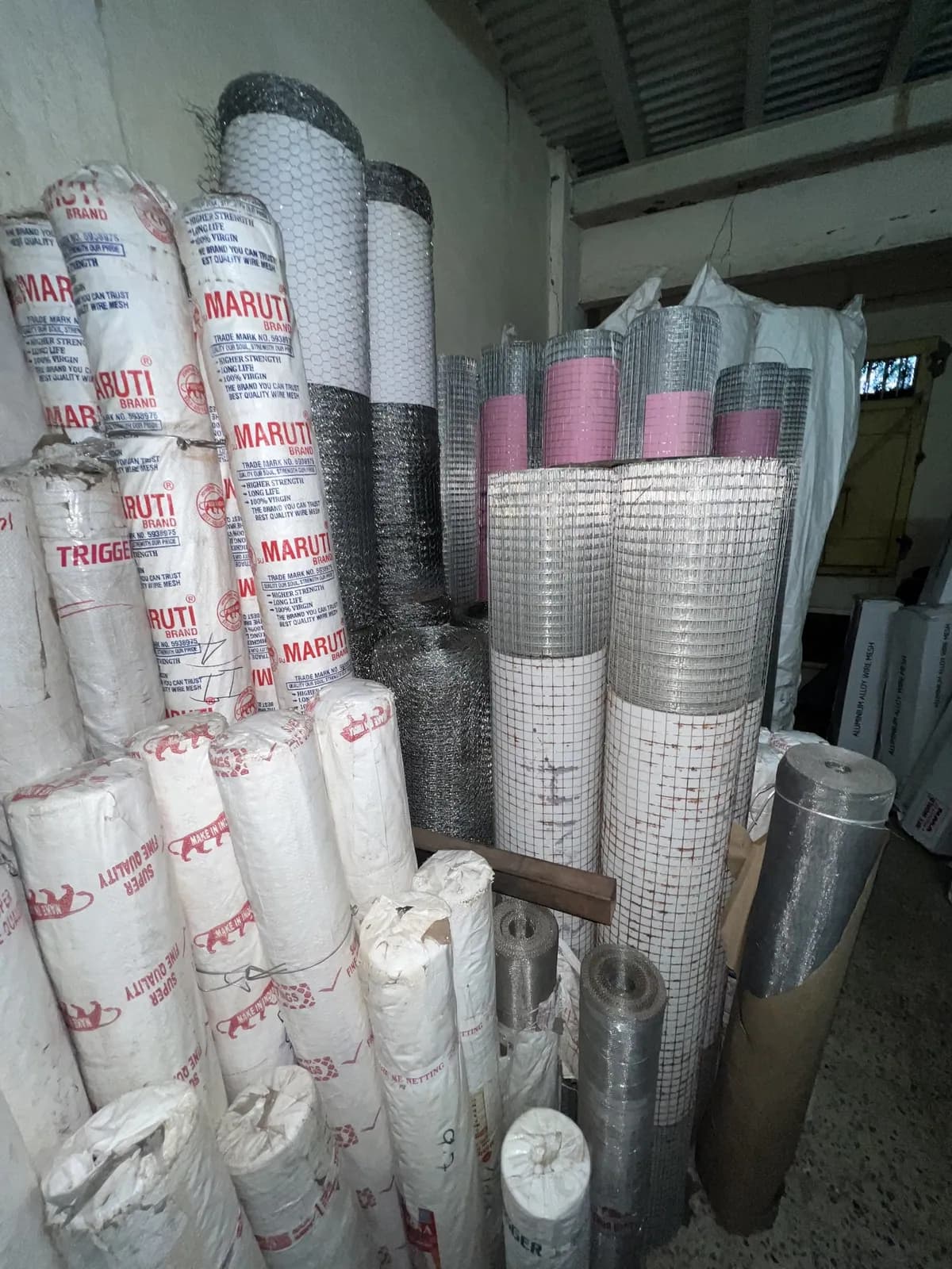 GI weldmesh rolls, view 5
