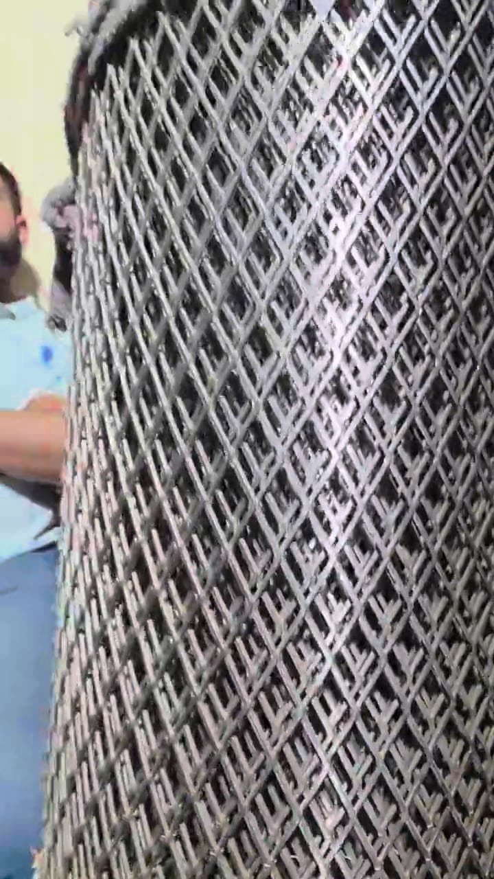 Expanded metal mesh rolls at HM Ibrahim & Co, Siyaganj